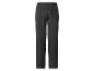 Pantalon gris foncé coupe droite avec taille élastique
