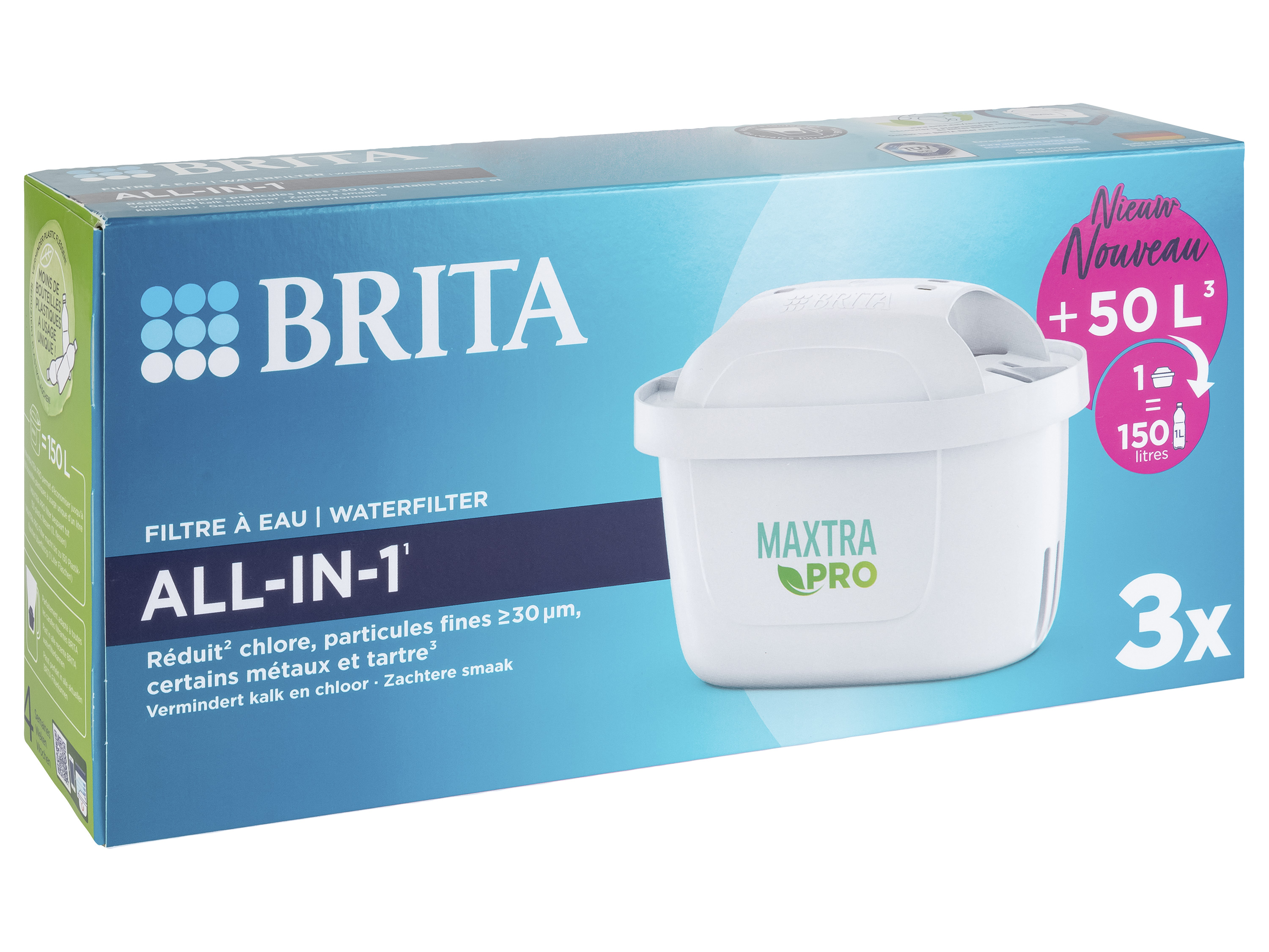 BRITA Lot de 3 cartouches filtrantes Maxtra - vue 8