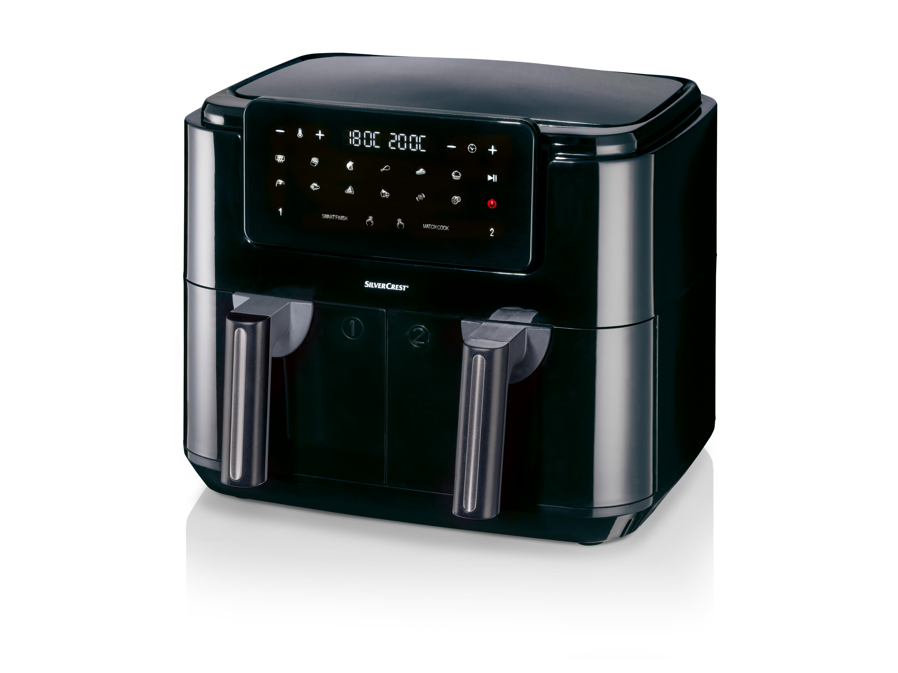 SILVERCREST® KITCHEN TOOLS Airfryer double zone A1 SHLFDD 2400, 2200-2600 W