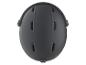 Un casque de ski noir avec visière.