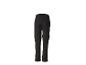 Pantalon de randonnée zippé noir pour homme, vue arrière