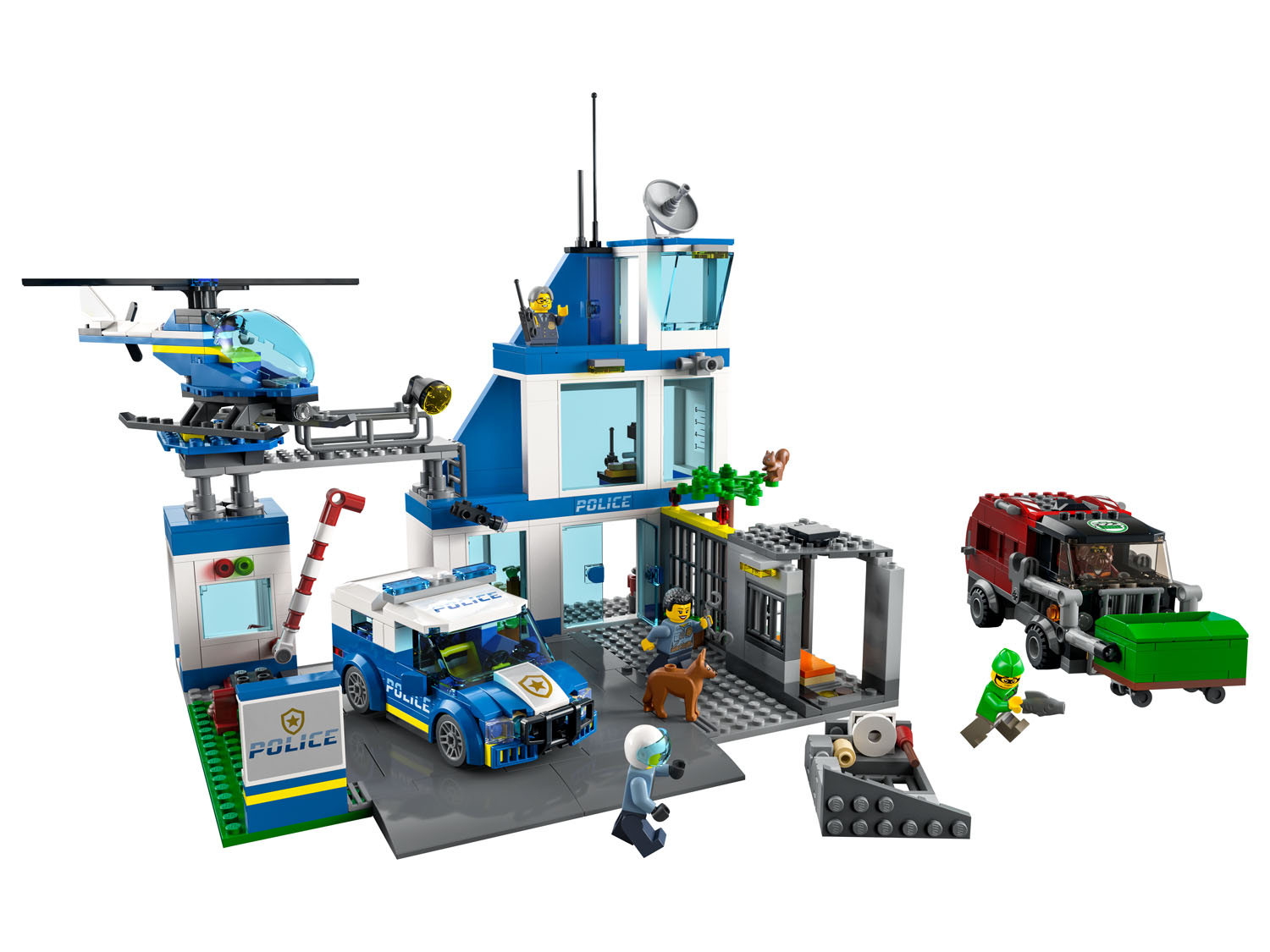 60316 LEGO® CITY Poste de police - vue 3