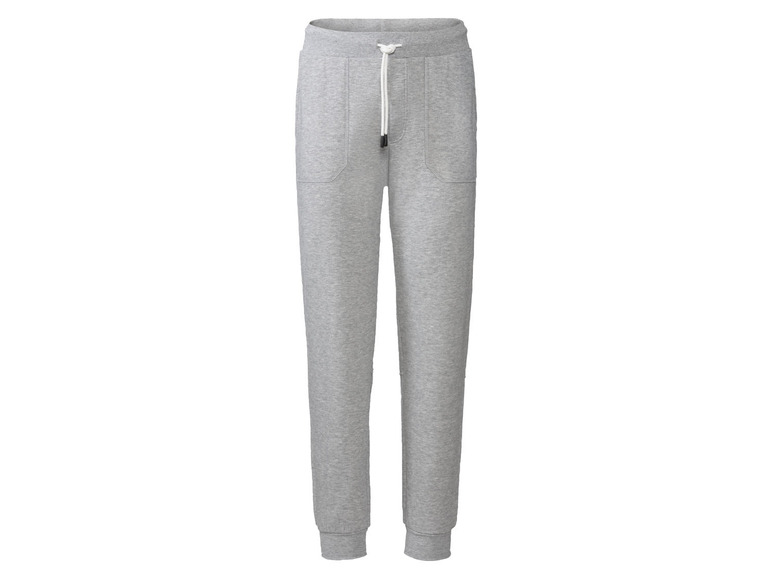 Pantalon de jogging gris avec cordon.