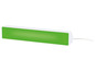 Lampe LED blanche avec lumière verte.
