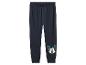 Pantalon de jogging bleu foncé pour enfants avec un imprimé Mickey Mouse et des sapins de Noël sur les oreilles.