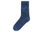 Chaussette bleu marine en coton.