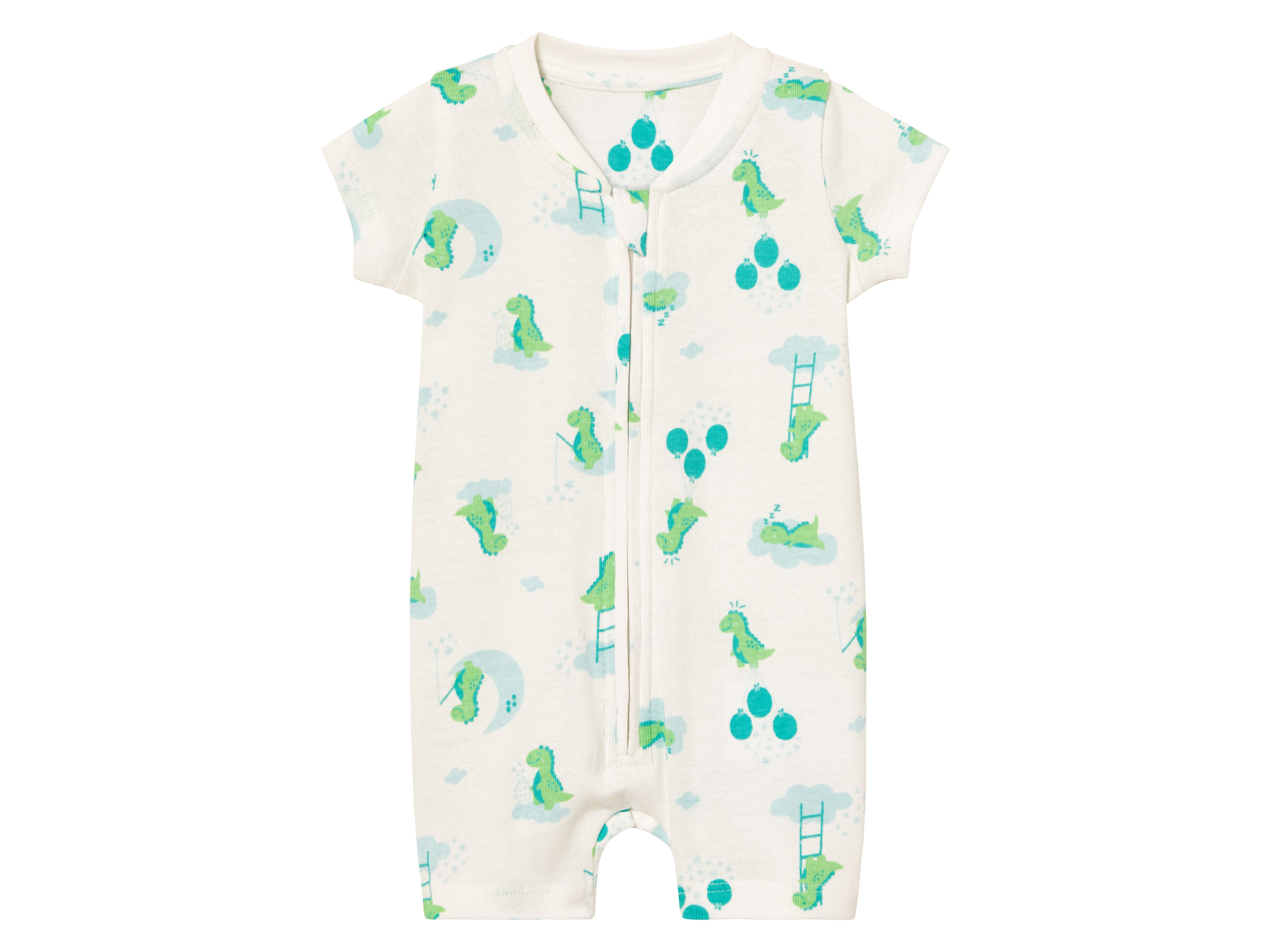 lupilu® Pyjama bébé (blanc, 0-2 mois)