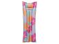 Matelas pneumatique Crivit, motif hibiscus, idéal pour la piscine.