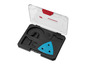 Ensemble d'outils de coupe et de ponçage Black+Decker.