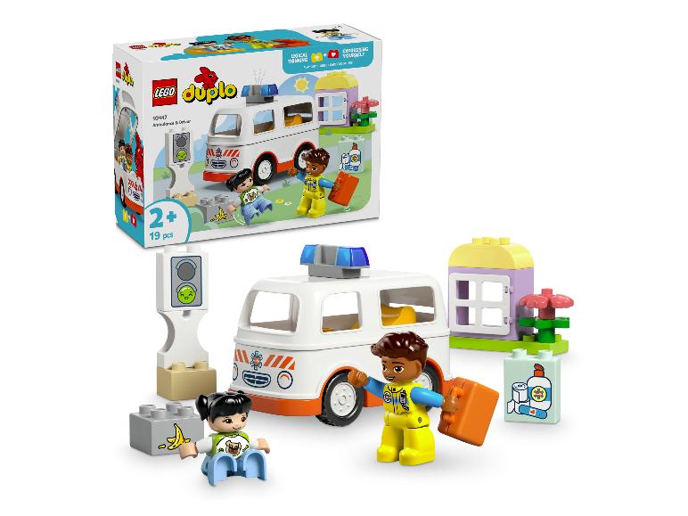 LEGO DUPLO Rettungswagen mit Fahrer et emballage