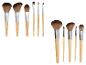 Un ensemble de huit pinceaux de maquillage Cien Beauty, comprenant de gros pinceaux à poudre et de petits pinceaux pour eye-liner.