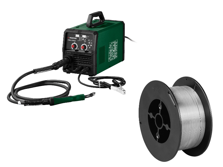 Soudeuse Parkside PMSG 200 A2 avec fil de soudure.