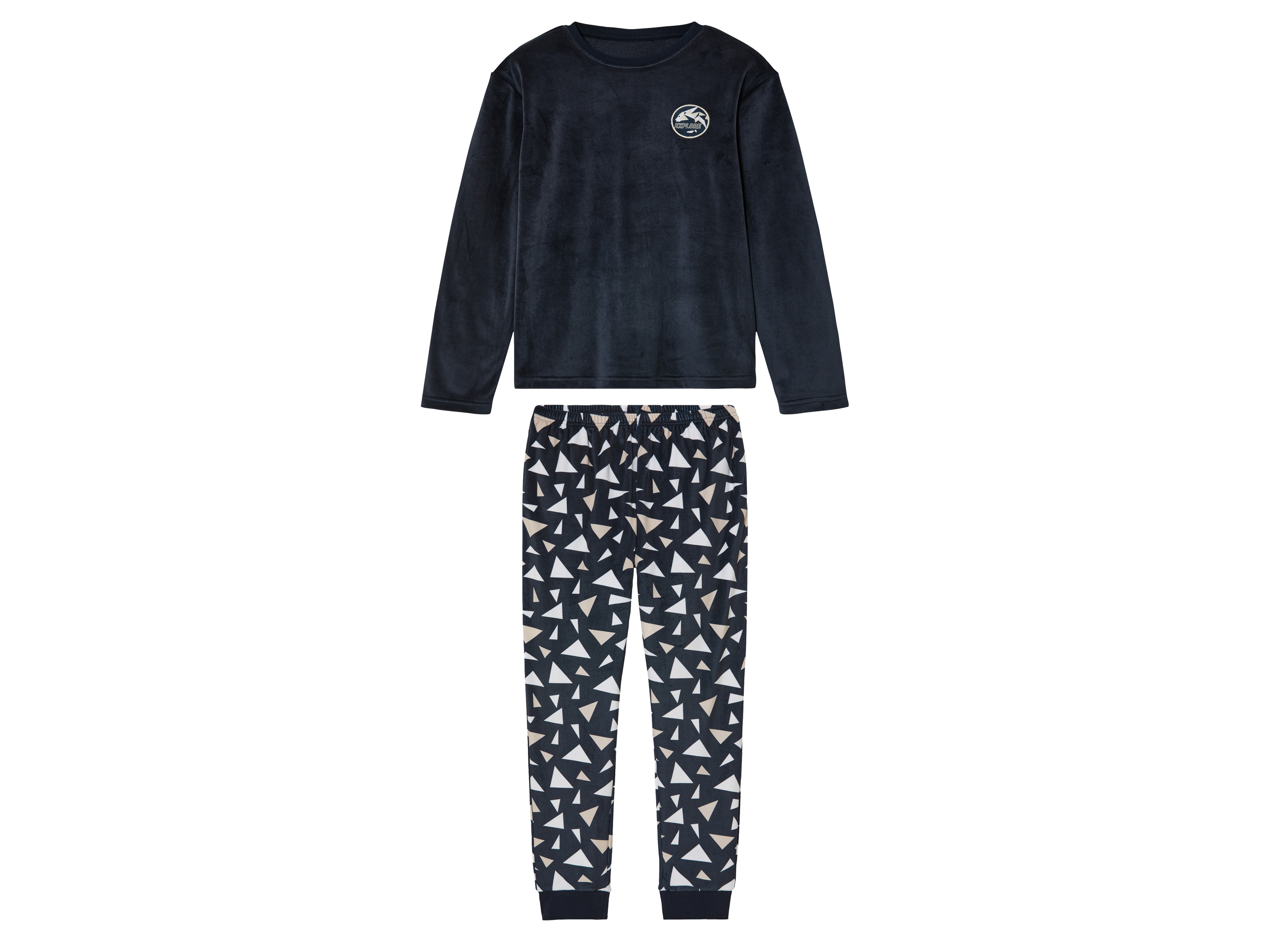 pepperts!® Ensemble pyjama garçon (8-10 ans, bleu foncé)