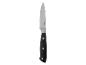 Couteau SilverCrest : lame et manche noirs.