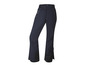 Pantalon de ski bleu foncé avec fermetures éclair et logo Crivit.