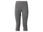 Legging capri gris pour femme