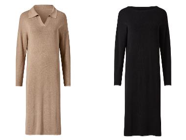 ESMARA® Robe en maille femme