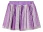 Jupe en tulle violette et blanche avec effet ombré et taille élastique.