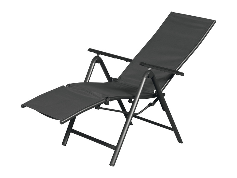 LIVARNO home Fauteuil de jardin Houston, noir/anthracite 3