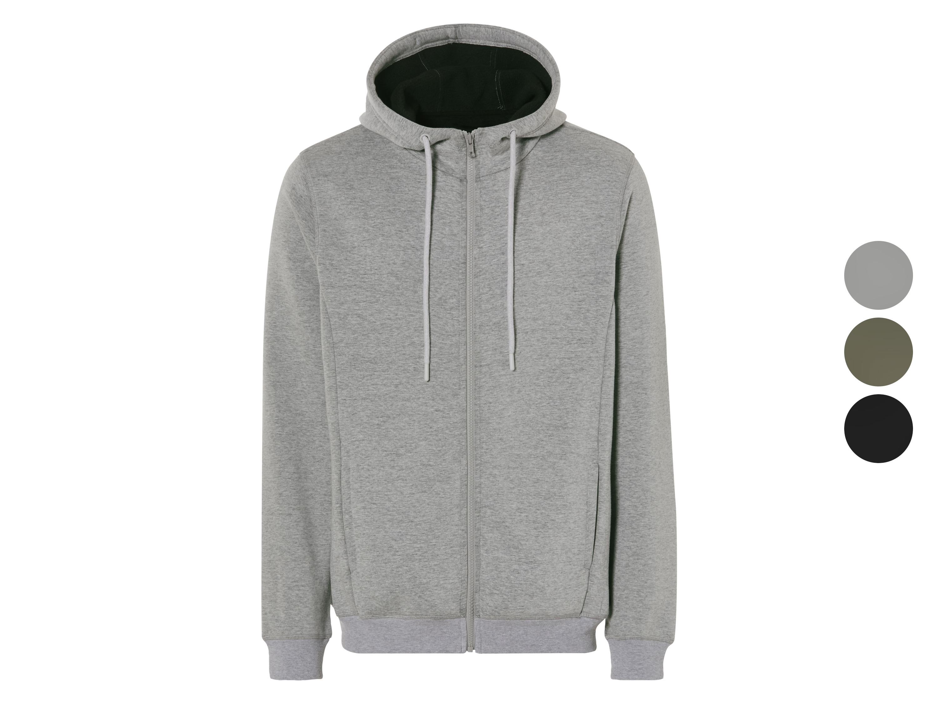 LIVERGY® Sweat zippé homme