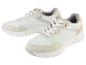 Deux paires de baskets blanches avec des détails beige.