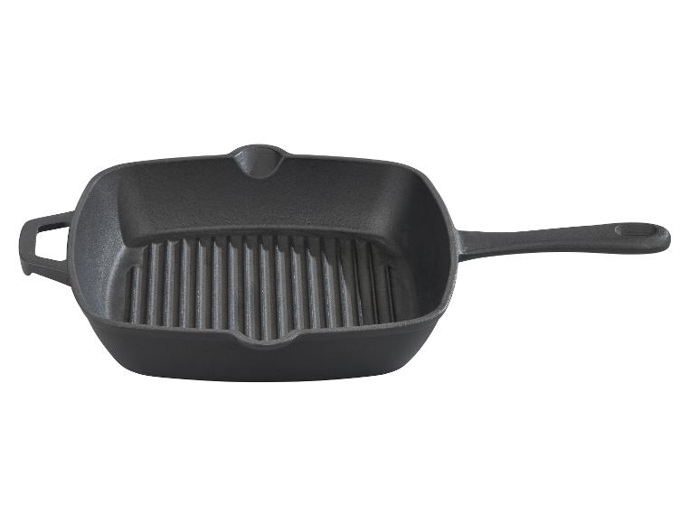 Poêle grill GSW Black Iron BBQ, 26 x 26 cm
