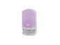 Veilleuse avec détecteur de mouvement et lumière violette, avec options de changement de couleur et blanc.