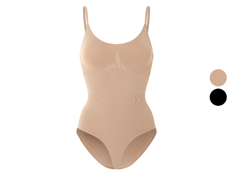 Un body shaper beige et noir.
