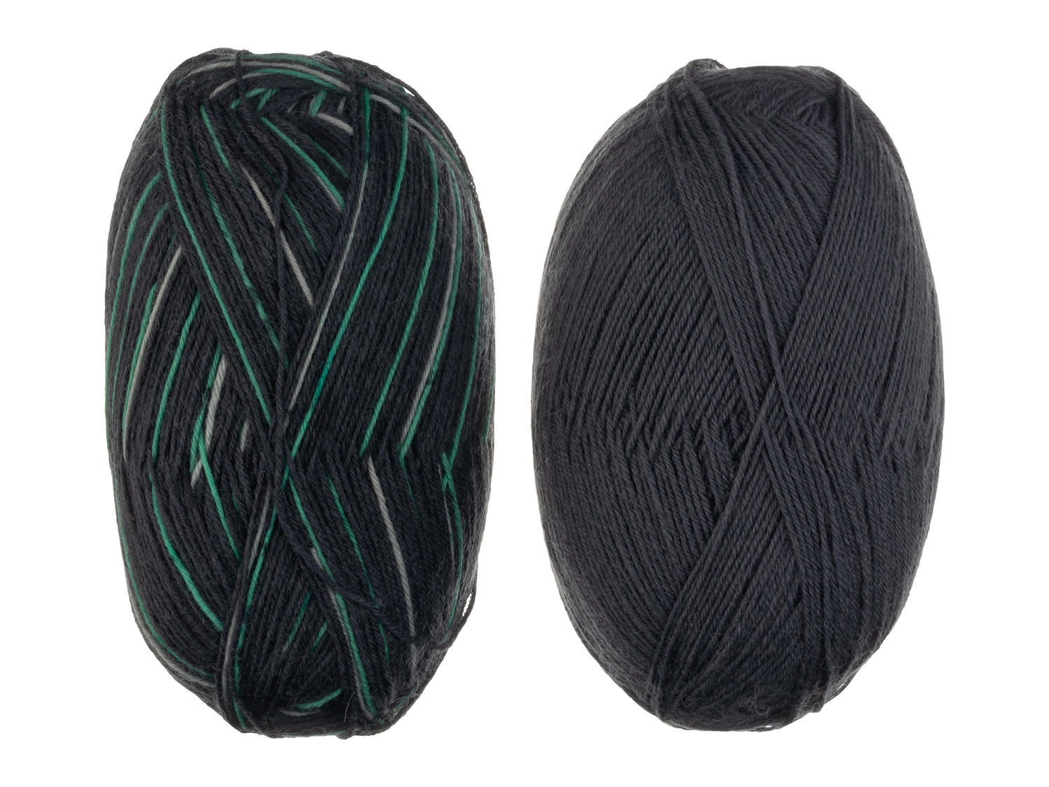 Pelote De Laine Pour Chaussettes Creativ - Bleu/gris, 75% Laine 25% Nylon | 200m, 50g