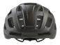 Casque de vélo noir, vue arrière.