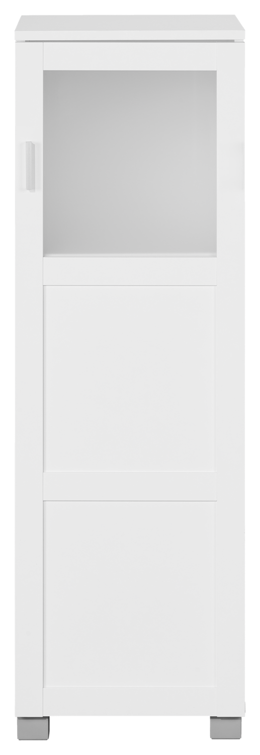 LIVARNO® Colonne de salle de bains Basel, 37 x 114,1 x 34,5 cm, blanche