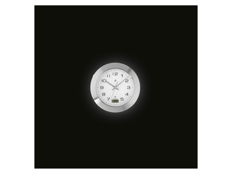 Aller en mode plein écran : AURIOL® Horloge radioguidée pour salle de bains - Image 12
