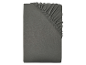 Un drap-housse gris en jersey