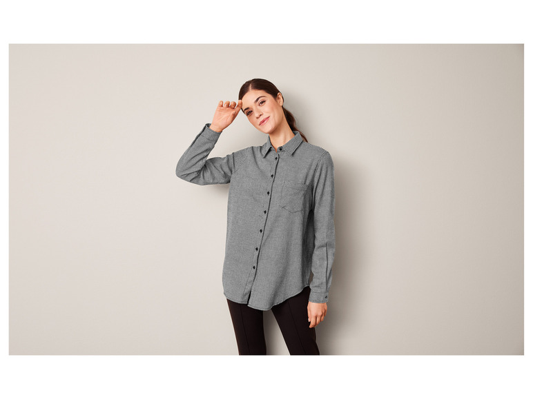 Aller en mode plein écran : esmara® Chemise longue en flanelle femme - Image 6