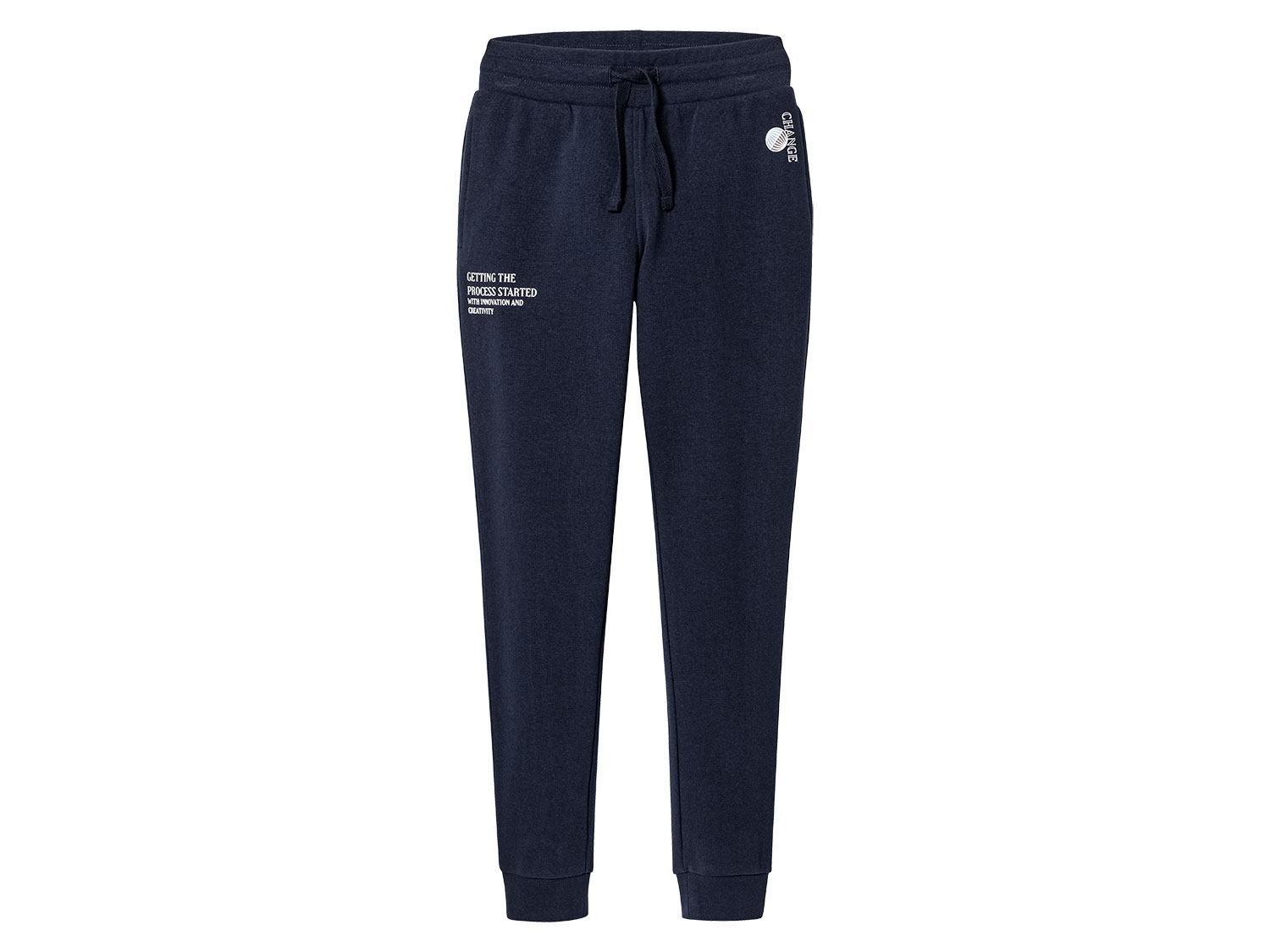 pepperts!® Pantalon molletonné garçon (bleu marine, 8-10 ans)