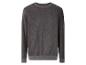 Un pull gris foncé à manches longues.