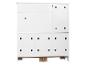 Armoire blanche avec tiroirs et étagères