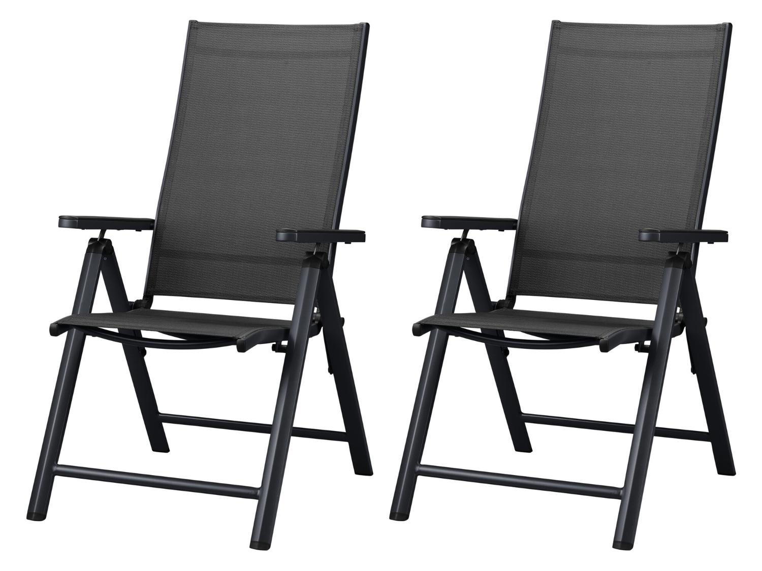 6 Chaises Pliantes Camouflage - Acier Carbone - 44x45x78 Cm - Portée 100kg