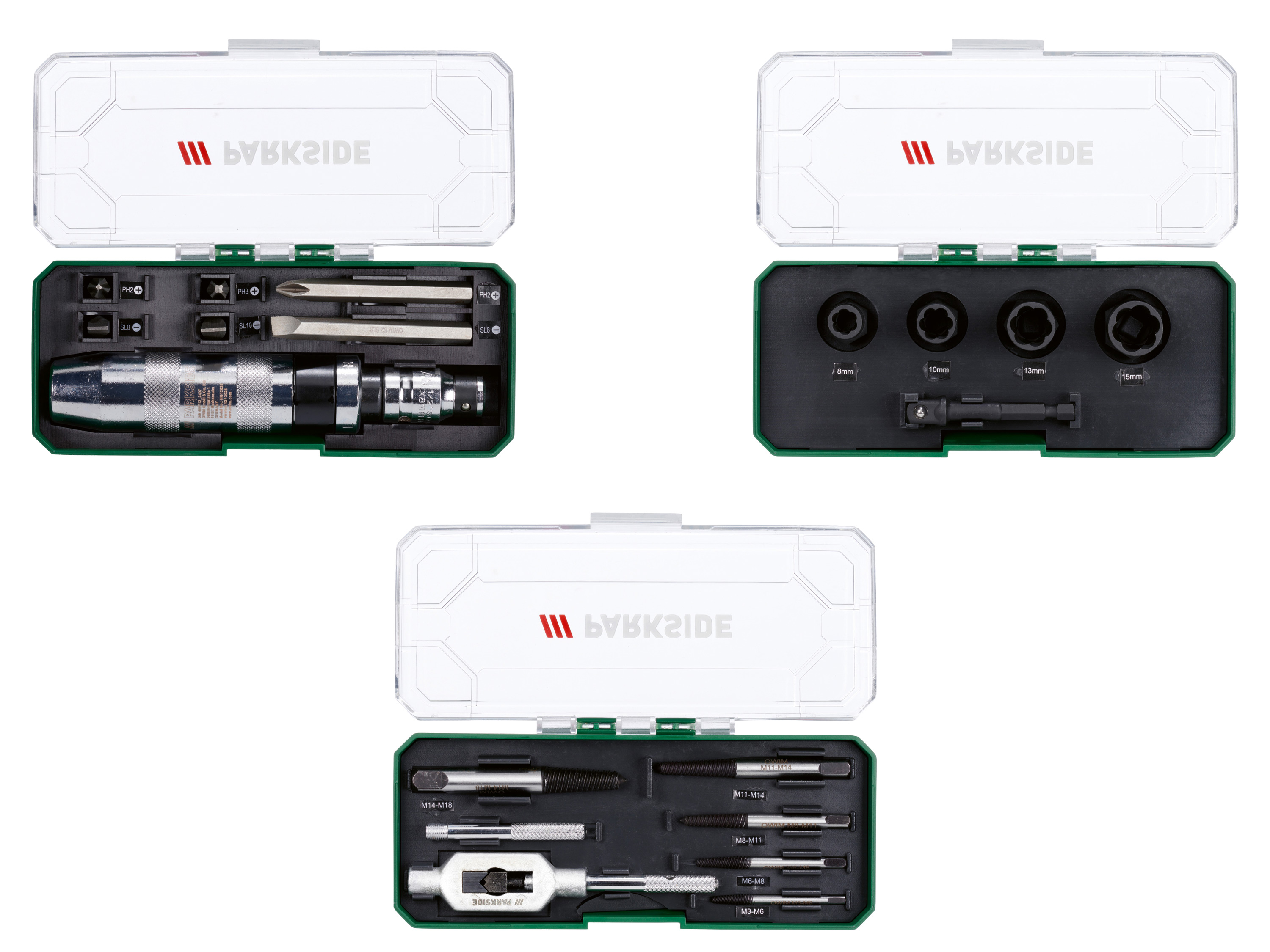 PARKSIDE® Set d'accessoires pour vis ou écrous