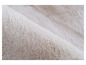 Tissu en peluche doux, beige.