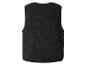Gilet polaire noir, vue de dos