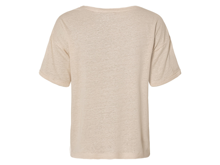 Aller en mode plein écran : esmara® T-shirt en lin femme - Image 4