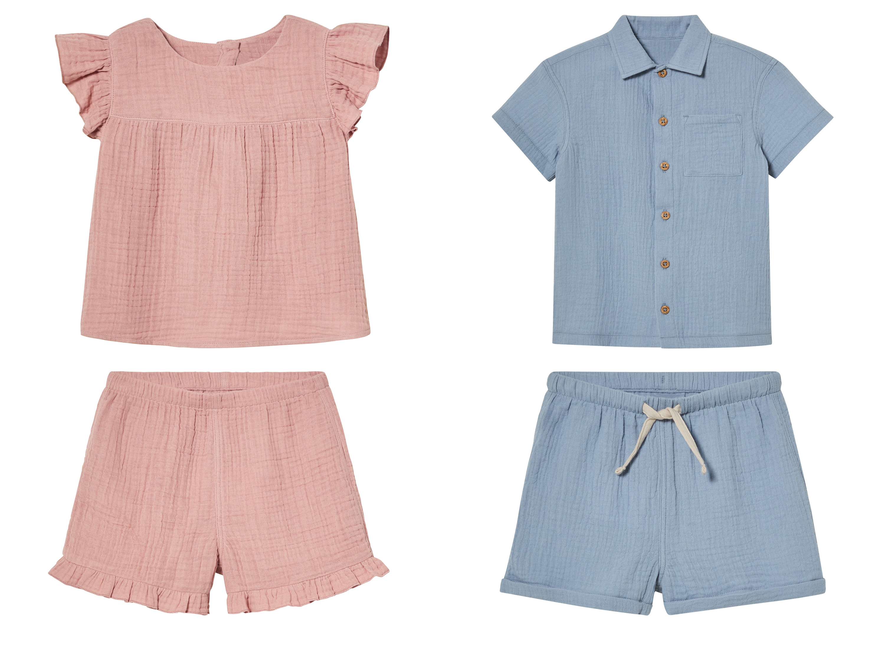 lupilu® Ensemble en mousseline enfant