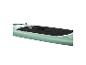 Vue détaillée du stand up paddle HOME DELUXE Moana avec tapis antidérapant noir.