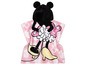 Une robe de bain rose à capuche pour enfant avec un motif Mickey Mouse.
