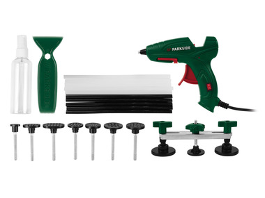 PARKSIDE® - PARKSIDE® Kit de réparation de bosses avec pistolet à colle , 21 pièces 