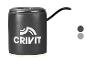 Lampe Crivit noire avec câble.