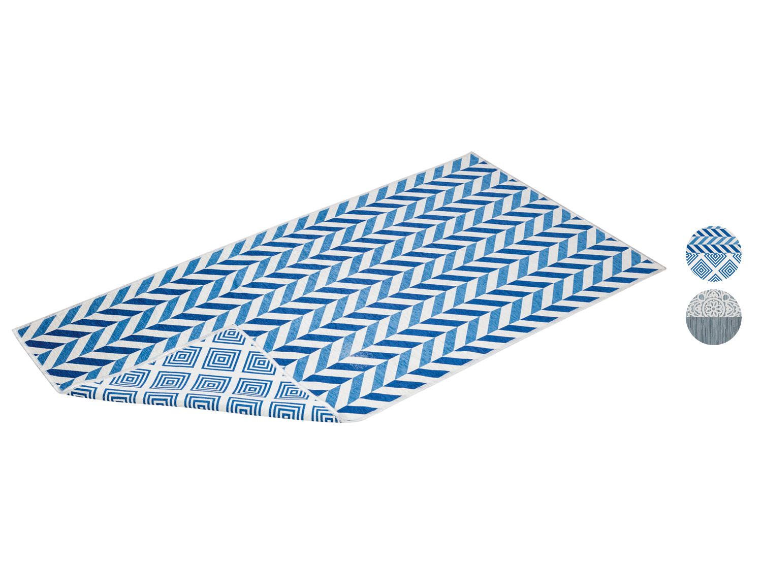 LIVARNO home Tapis réversible antidérapant, 80 x 160 cm
