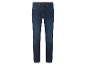 Un jean bleu.