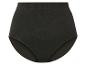 Culotte noire haute taille, tissu doux.